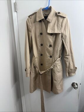 Banana Republic Beige Trench Coat